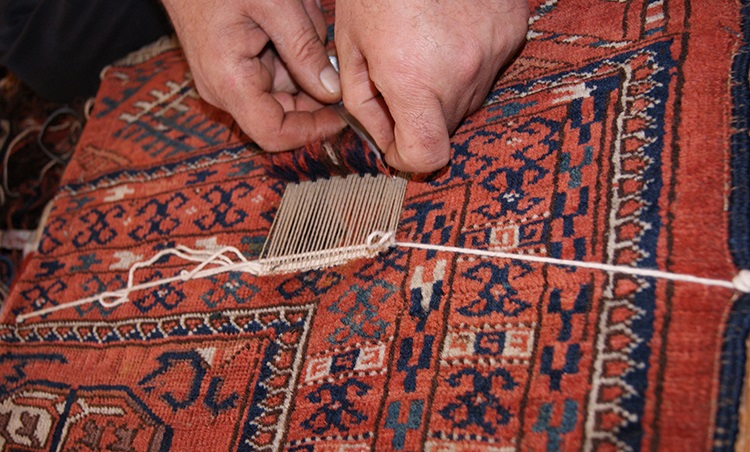 تعمیر سوختگی فرش تهران 