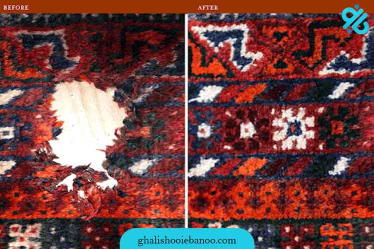 تعمیر سوختگی فرش تهران 