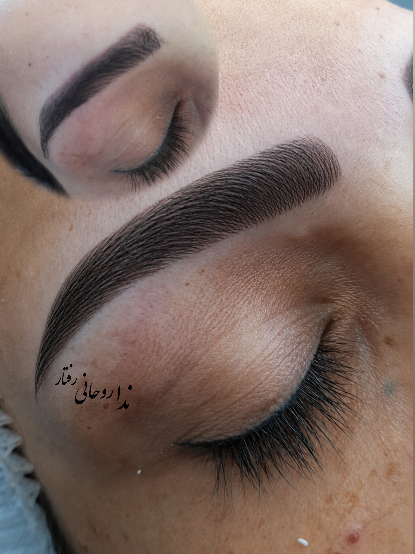 نمونه کار خط چشم دائم