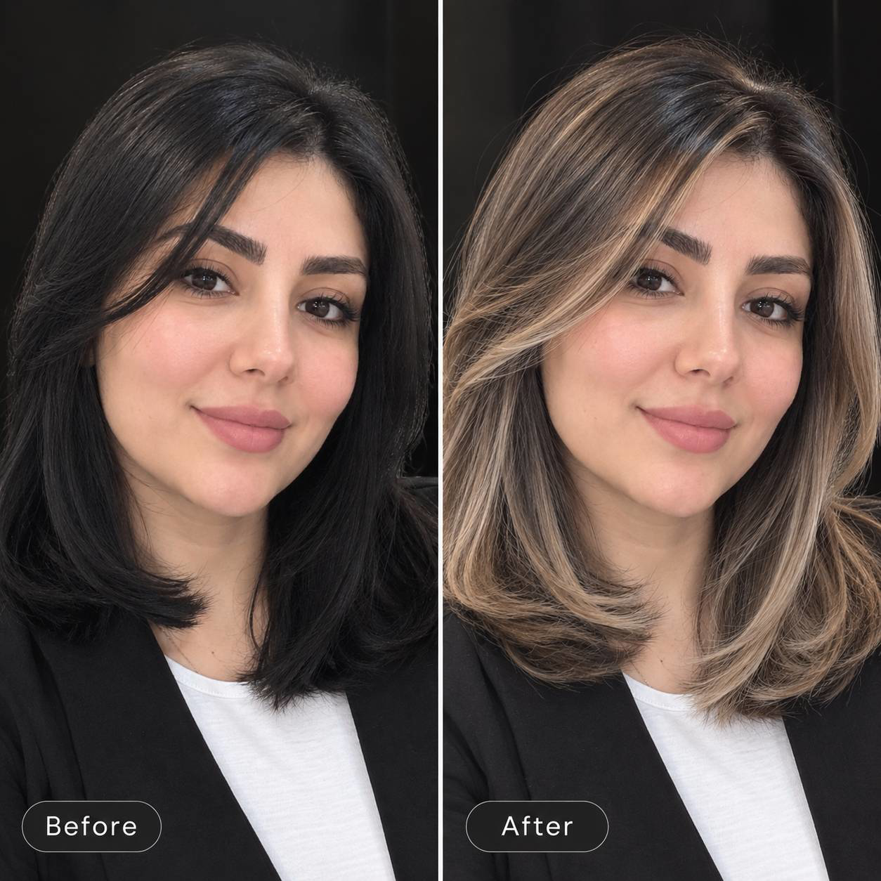 نمونه کار خدمات زیبایی ندا روحانی‌رفتار