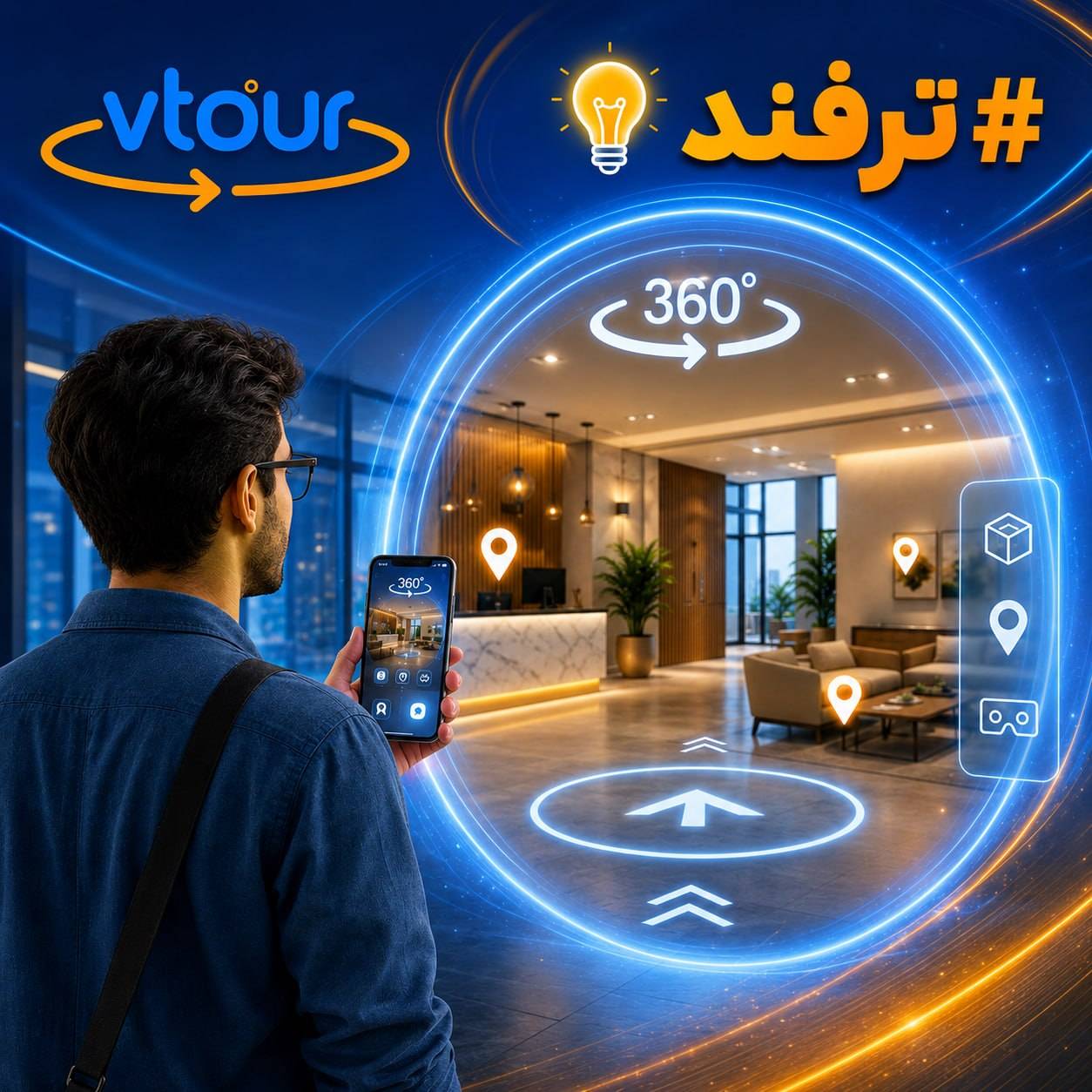 علی شفیعی طراح خدمات تور مجازی