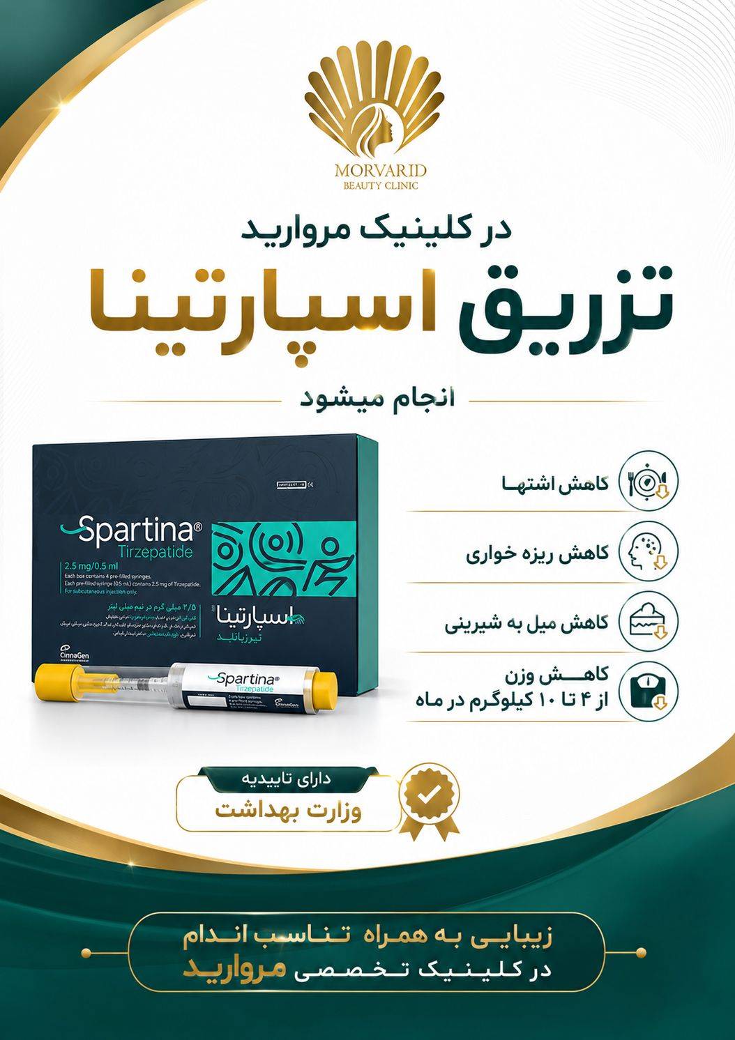 بهترین کلینیک لاغری در فولاد شهر