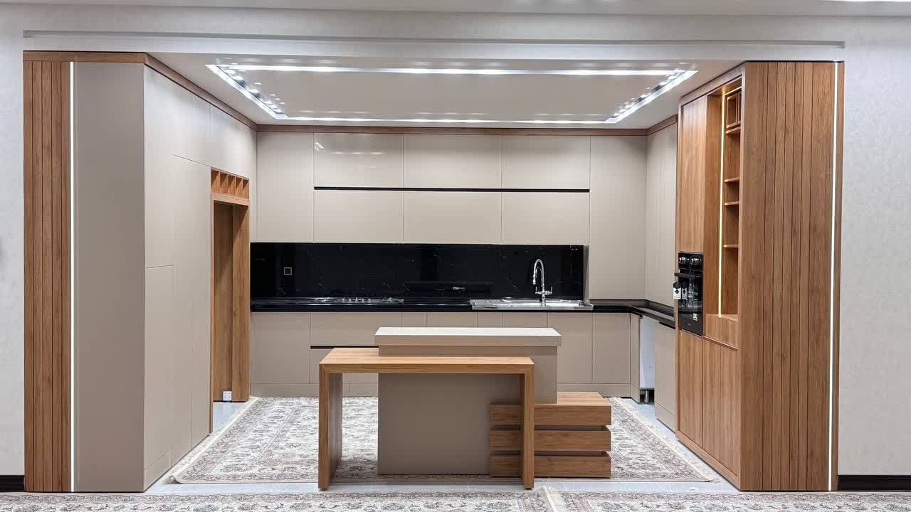 نمونه کار کابینت پله ای