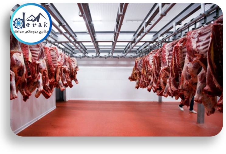ساخت سردخانه صنعتی برای صنایع پروتئینی و گوشت