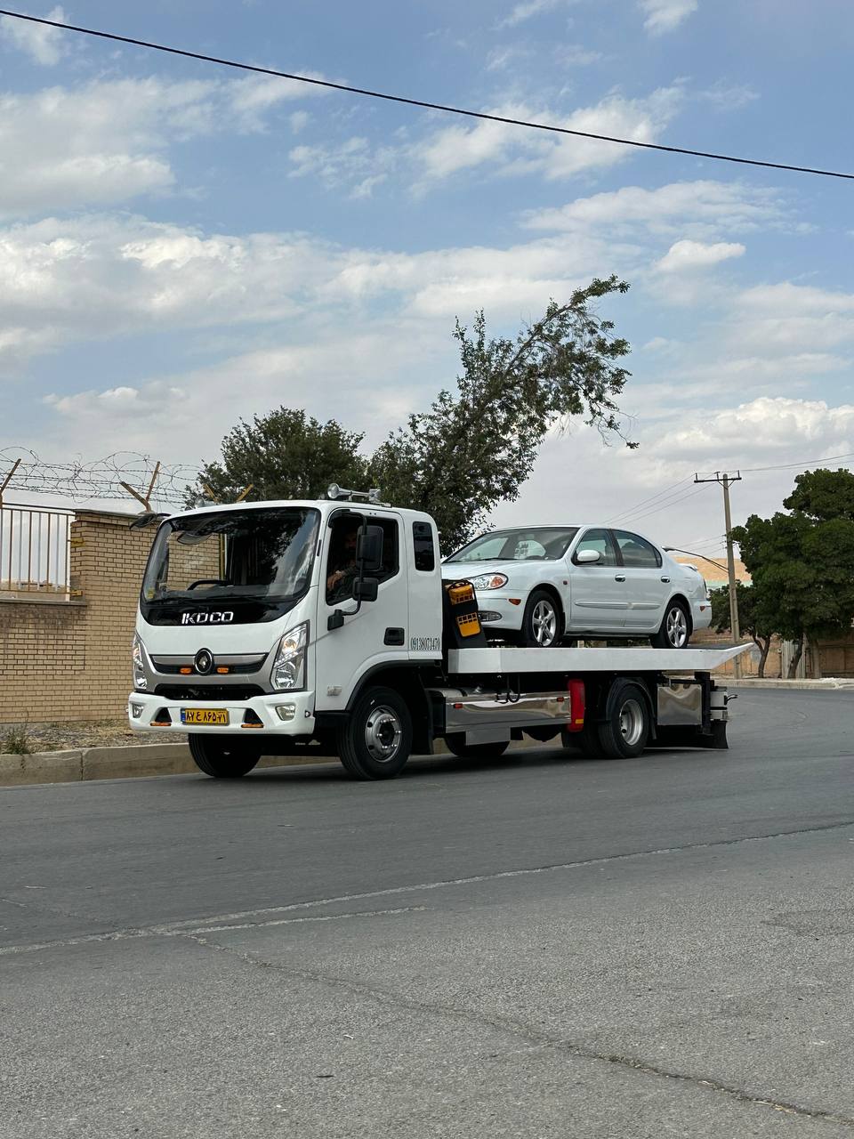 کفی خودروبر شهرکرد