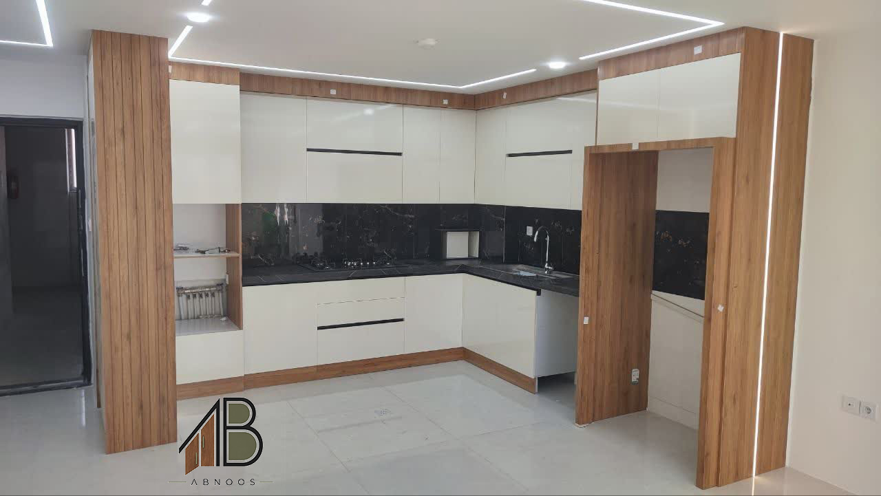 کابینت طرح چوب آبنوس دکور