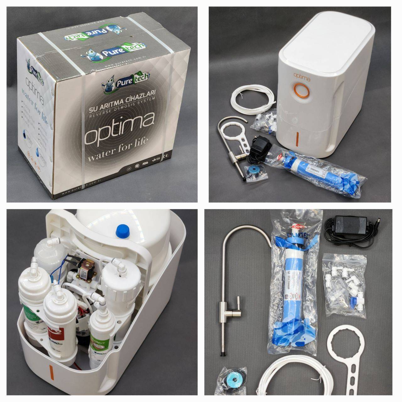 دستگاه جدید کیسی مخزن داخل pure tech مدل OPTIMA فول پک شده وارداتی تایوان
