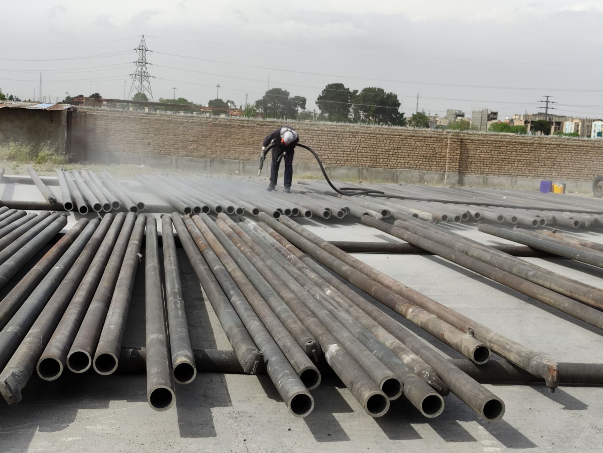 نمونه اجرای رنگ کاری