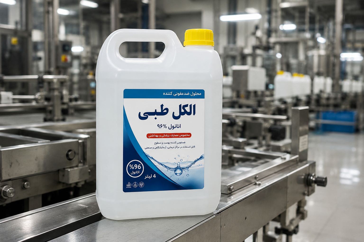 الکل طبی 96 درصد