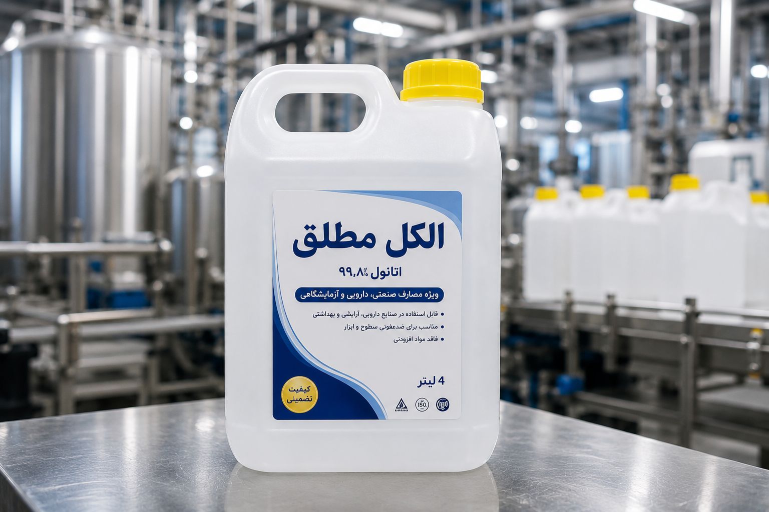 کاربرد الکل طبی 96 درصد
