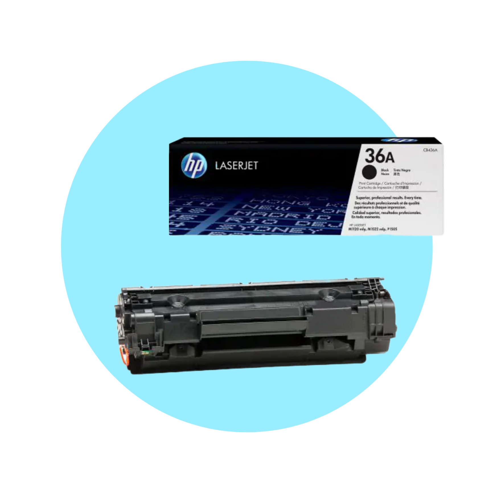 کارتریج HP 36A