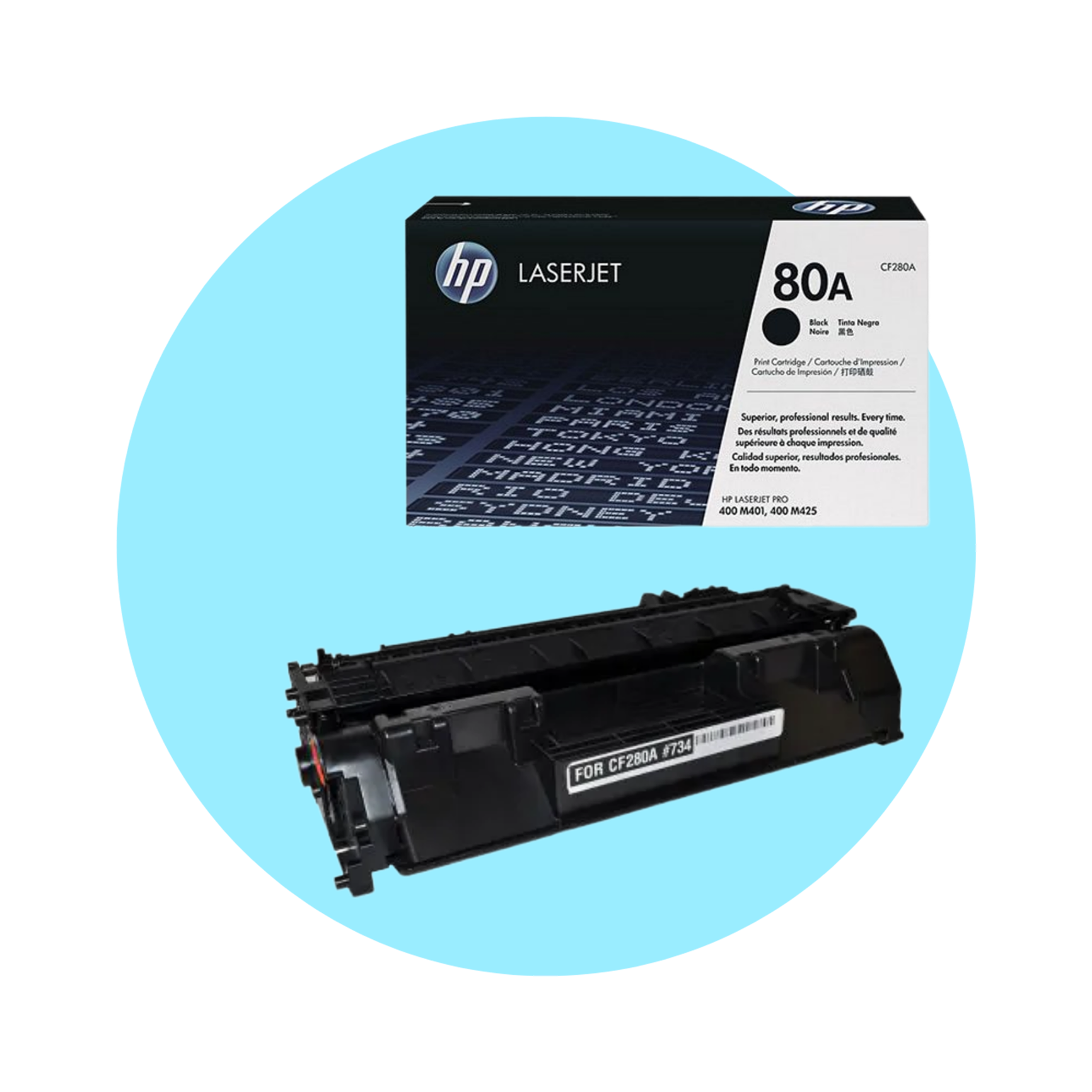 کارتریج HP 80A