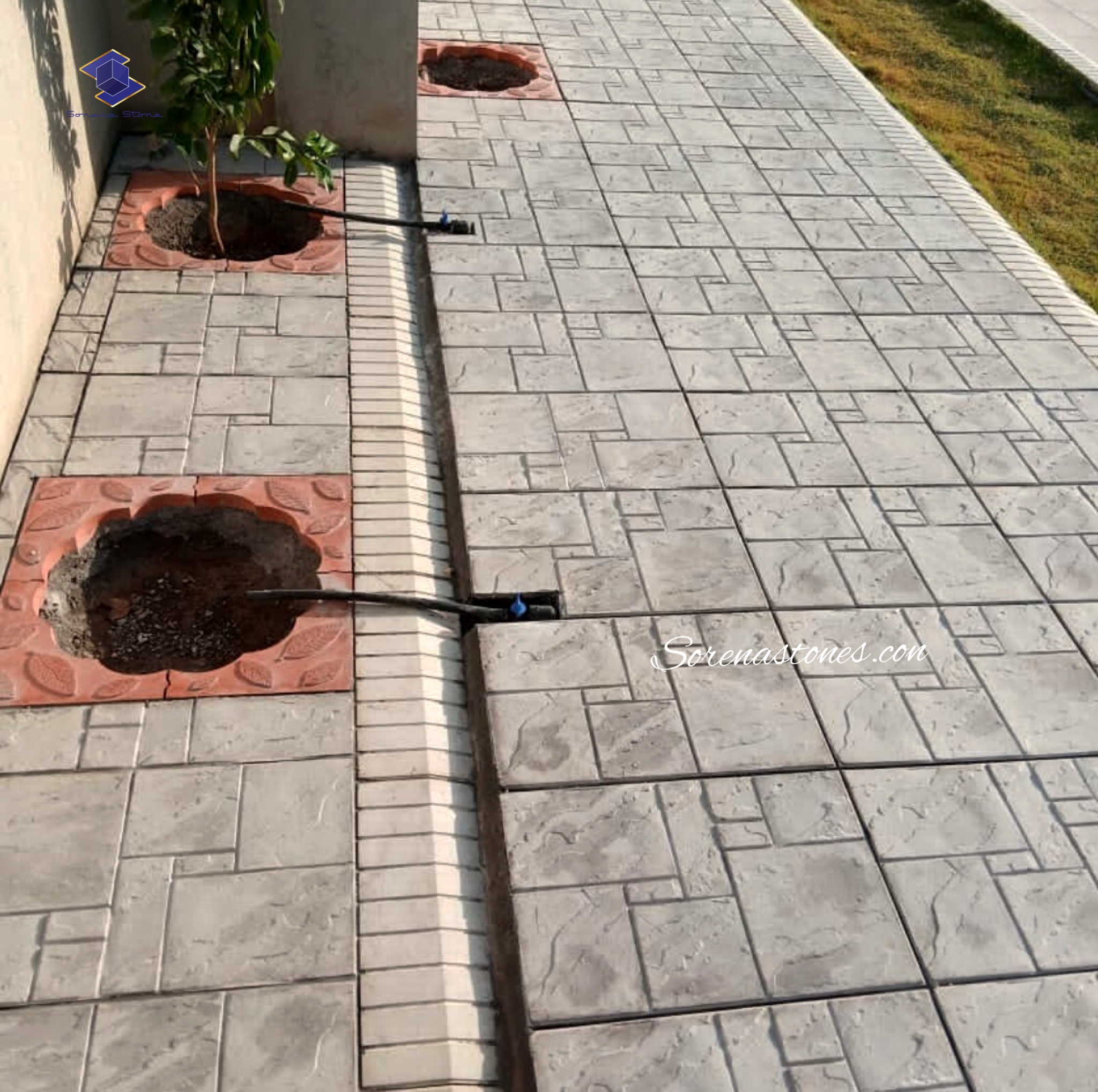 موزاییک پلیمری مناسب کفسازی حیاط