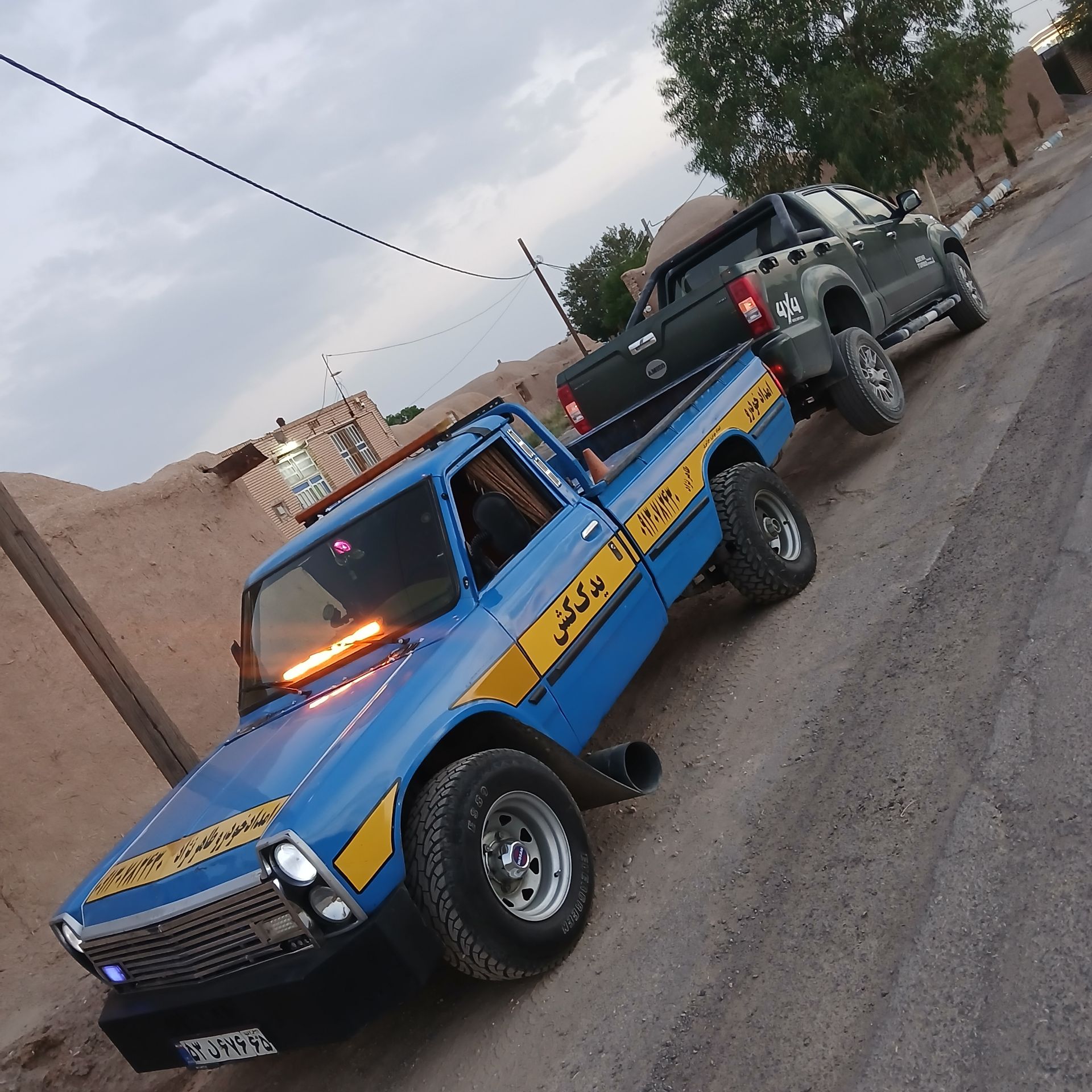 یدک‌کش طاهرنژاد در شهربابک