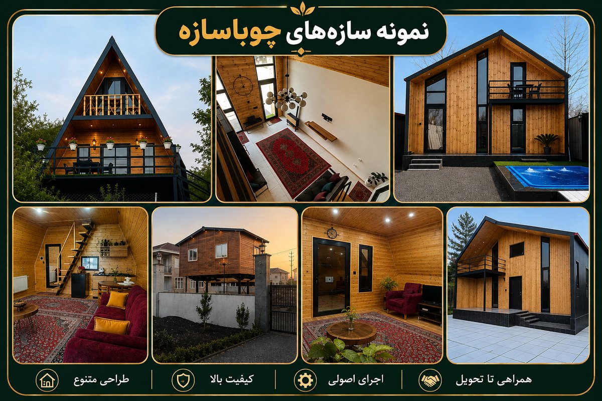 ویلای پیش ساخته لنگرود