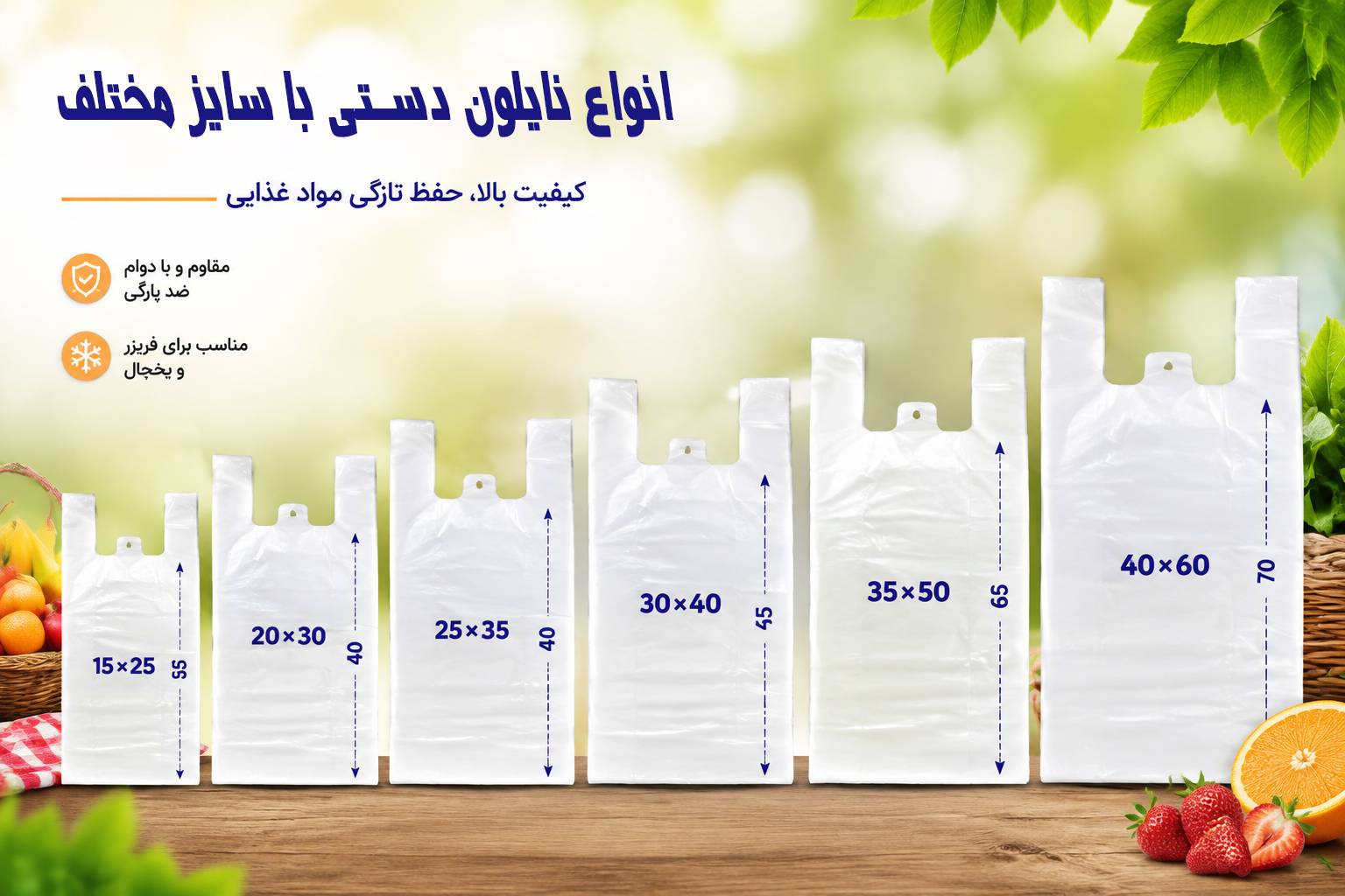 نایلون و نایلکس سفارشی متین پلاست
