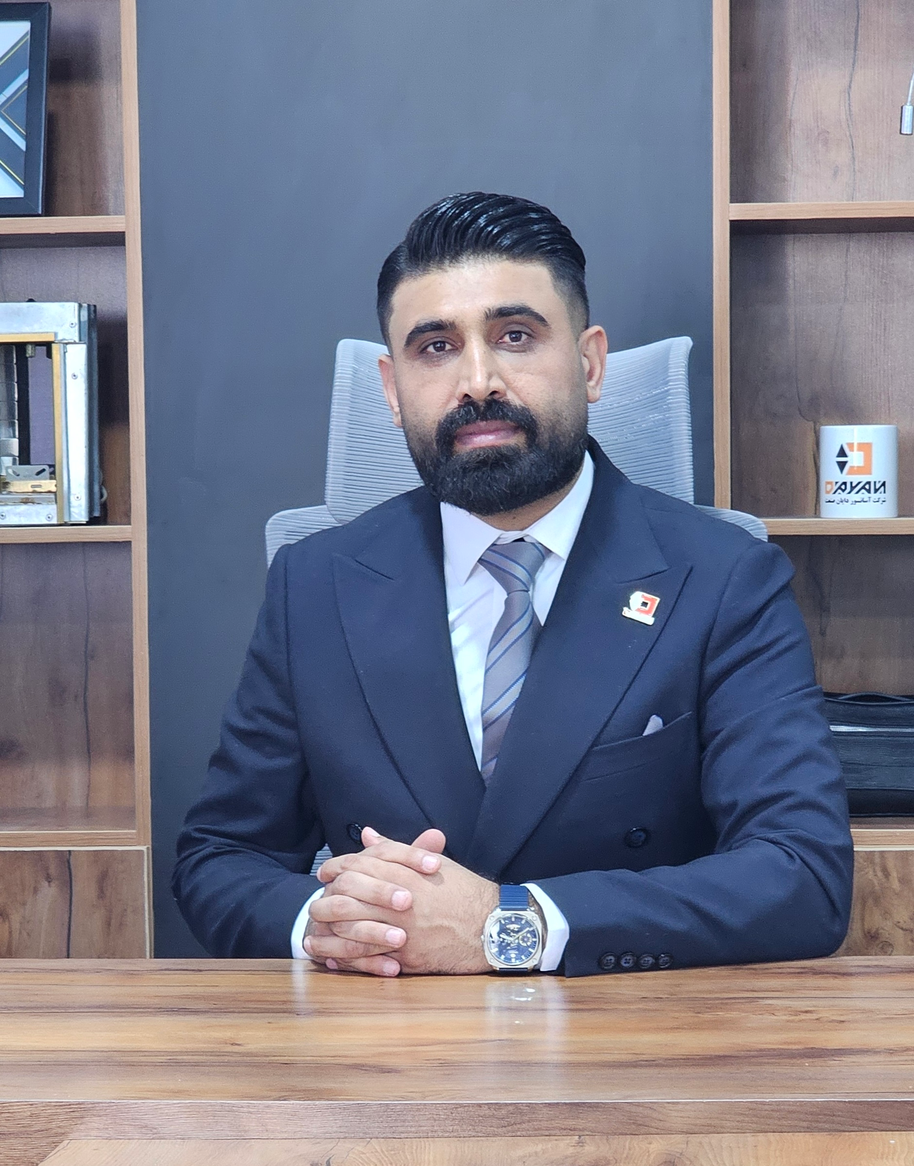 تصویر مدیرعامل شرکت دایان صنعت محمد کشاورزی
