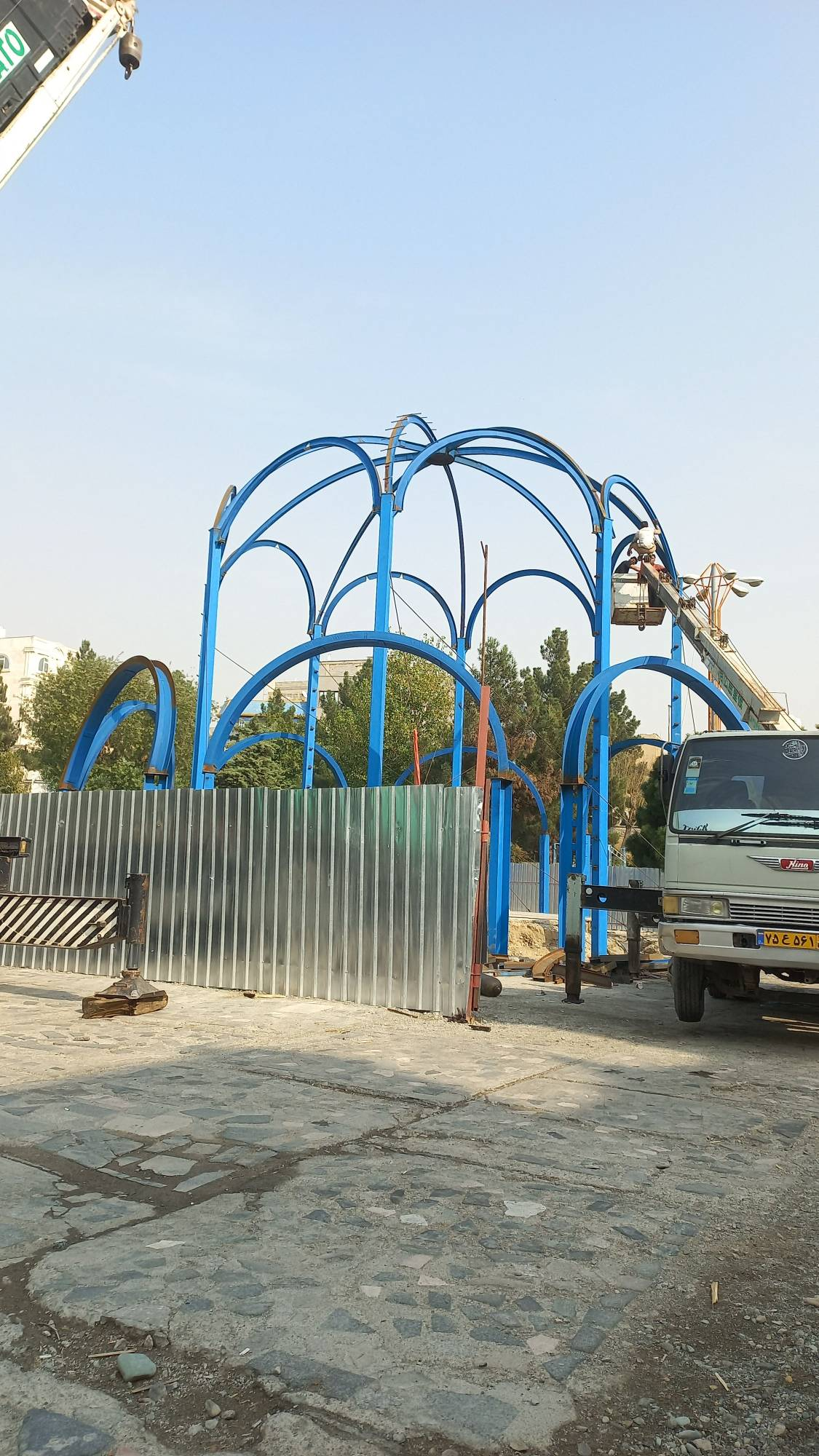جوشکاری اسکلت در تهران