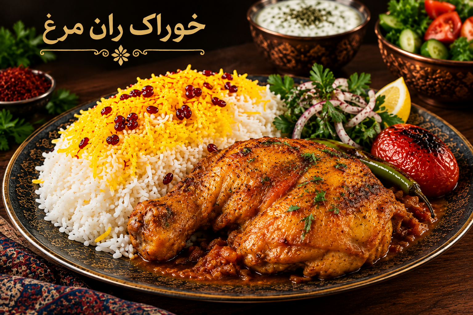 غذاهای سنتی ایرانی با پخت دقیق در رستوران ته چین مه چین