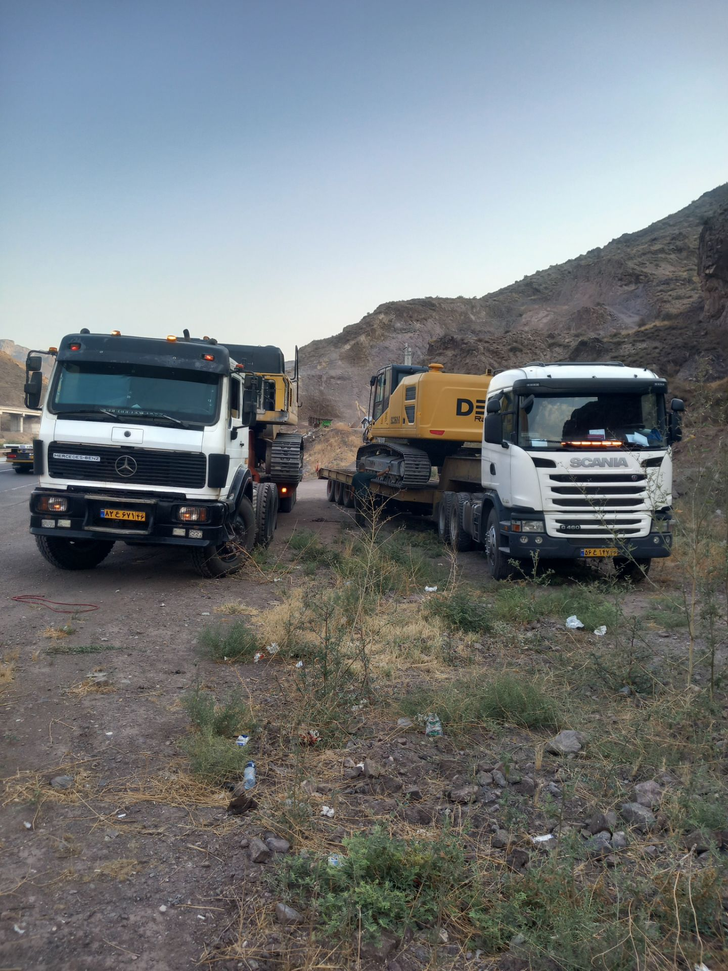 حمل بار مهرتراور گیل کمرشکن رشت