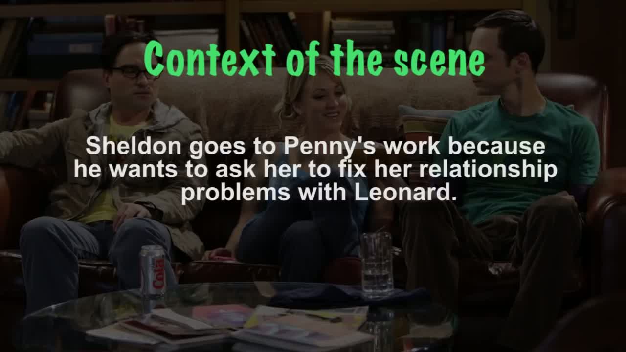 پوستر آموزش زبان انگلیسی با سریال تلویزیونی تئوری بیگ بنگ