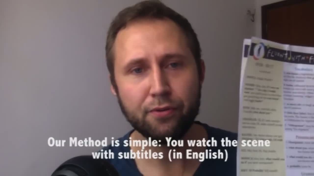 پوستر انگلیسی با دوستان جوئی اشتباهاً Omnipotent را با من ناتوان...