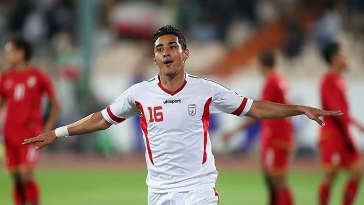 پوستر بزرگترین حسرت رضا قوچان نژاد در فوتبال💔⚽