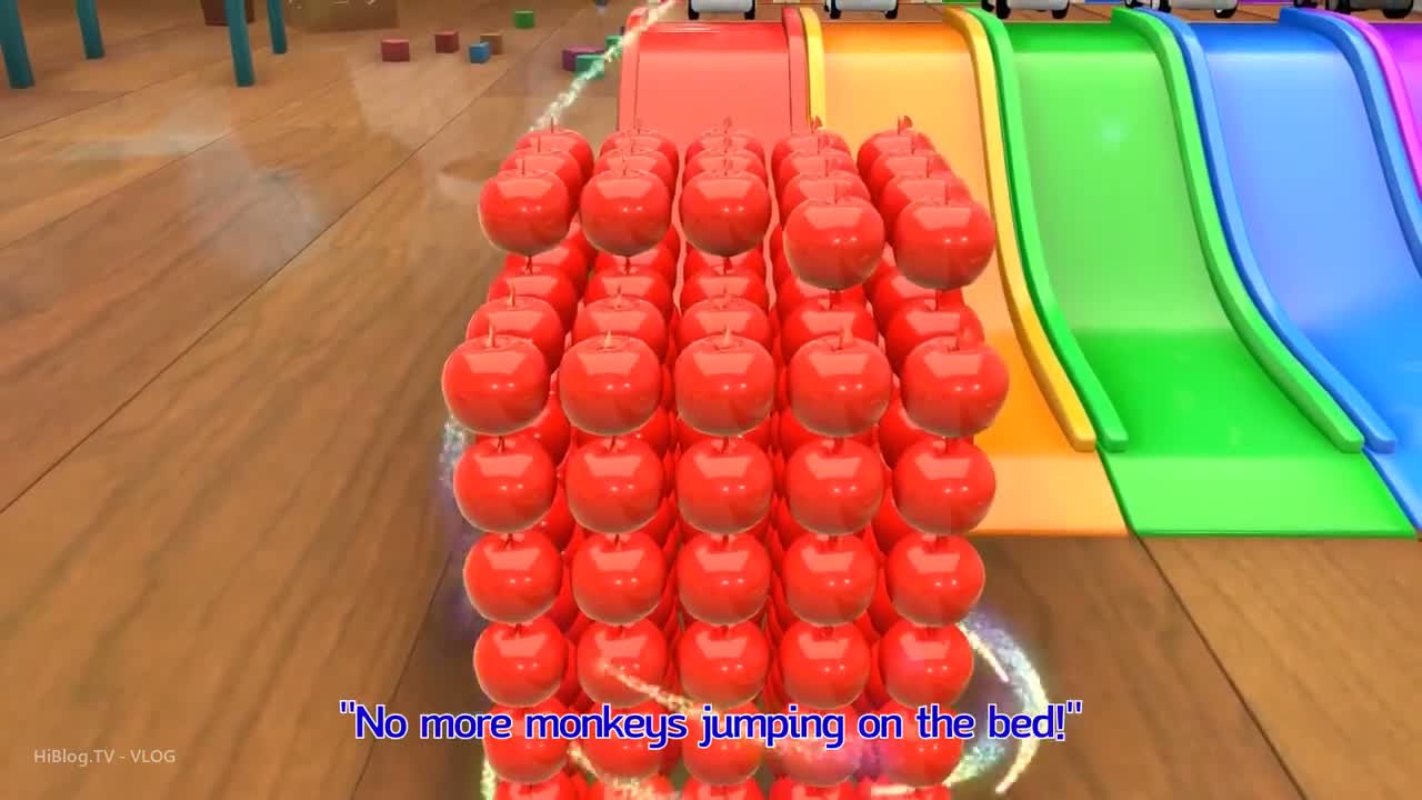 پنج میمون کوچک - آهنگ های شادی آور برای کودکان