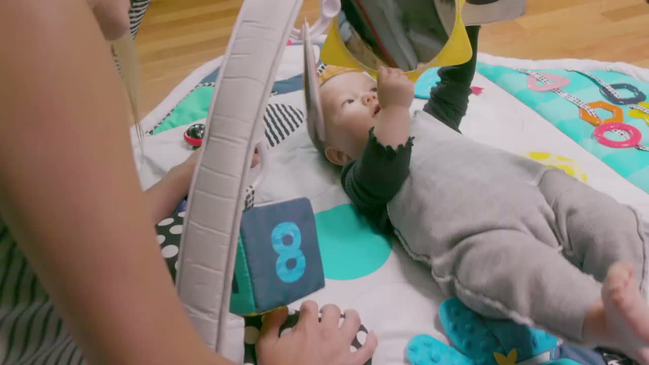 پوستر فضای بازی حسی™ باشناخت از نوزاد تا کودک کوچک بیبی اینشتین