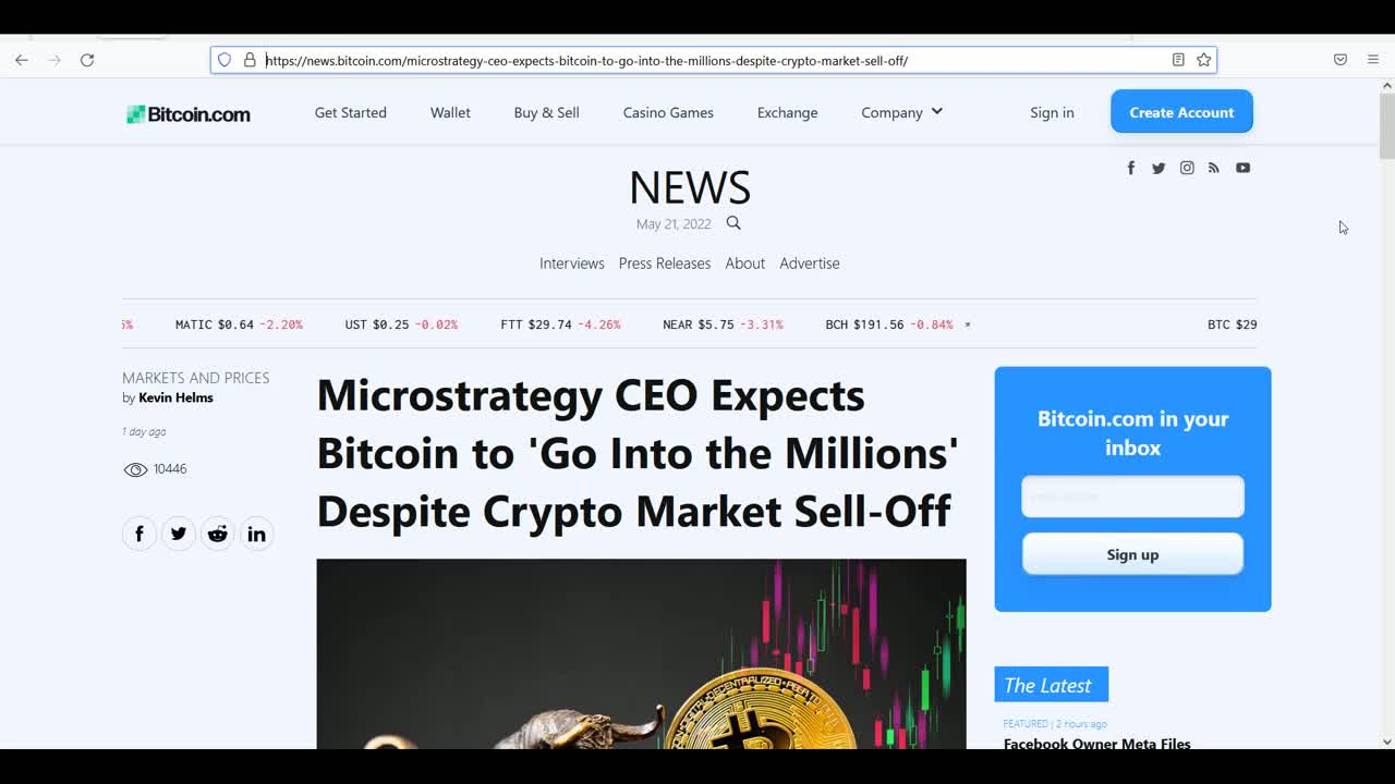 پوستر آخرین اخبار هفتگی کریپتوکارنسی - ۲۳ مه ۲۰۲۲