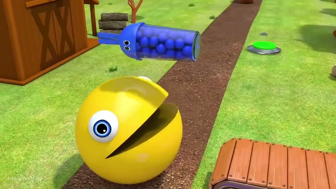آموزش رنگ آمیزی با PACMAN 3D