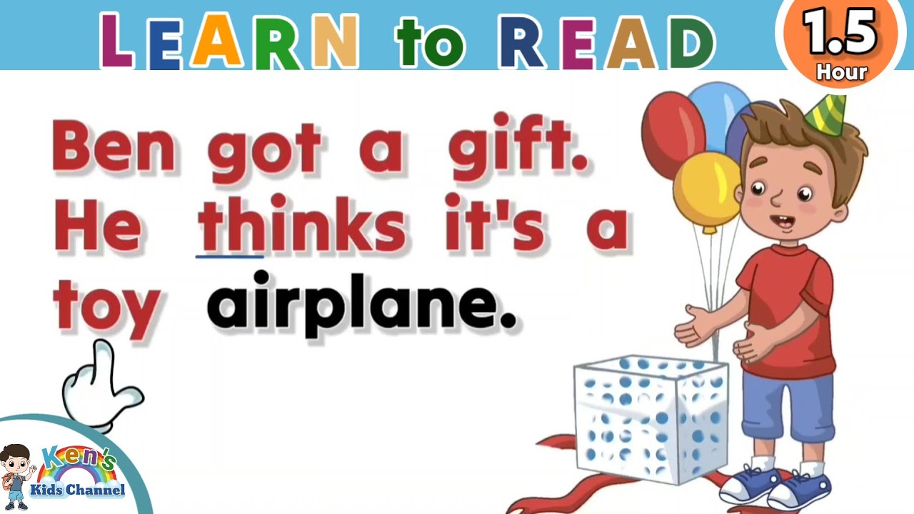 Sentence Reading for Nursery and Kindergarten | English Reading Compilation | Le