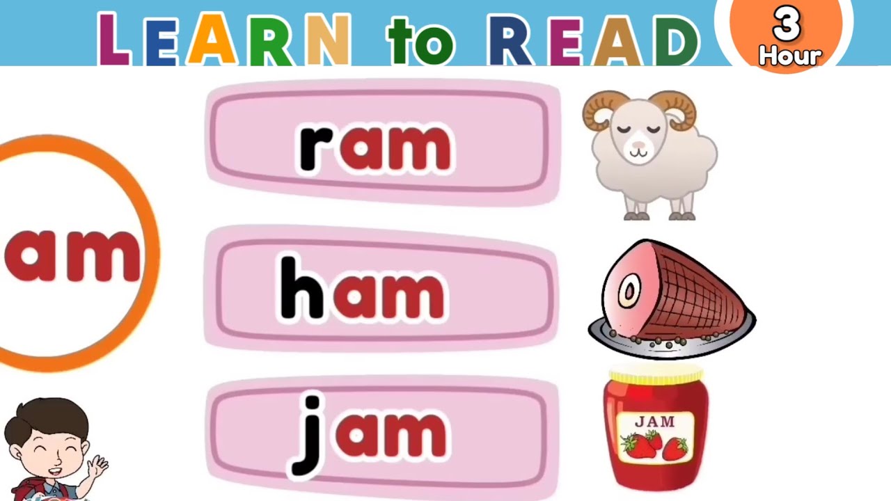 CVC Word Families " A E I O U " Learn to Read | English Reading Lesson for Nurse