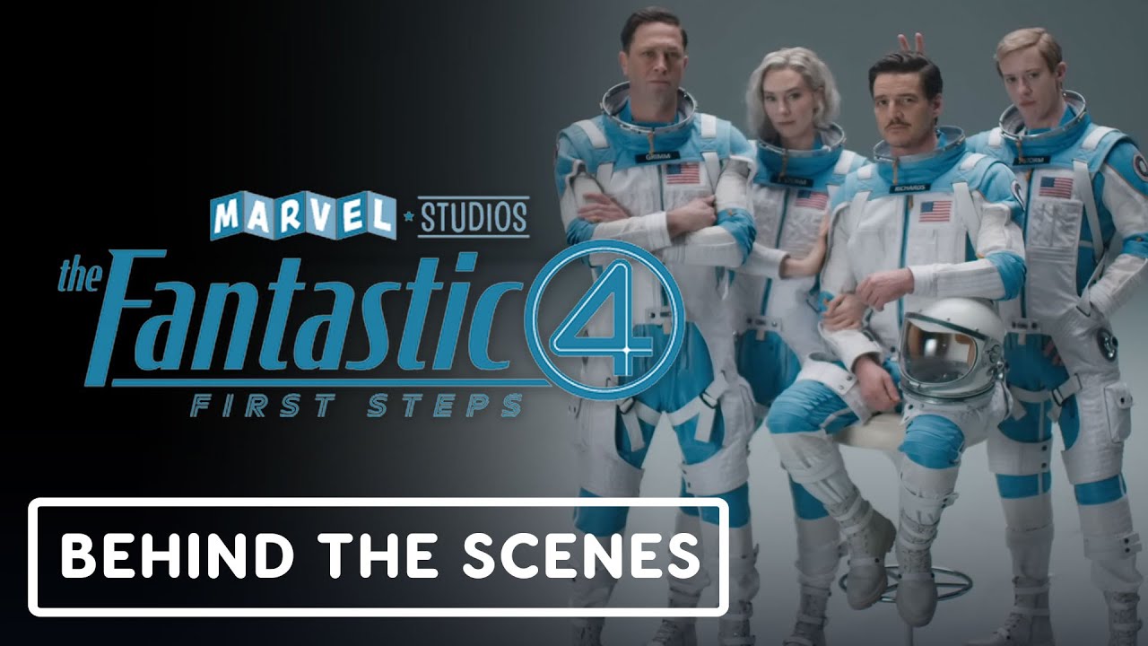 پوستر چهار شگفت‌انگیز گام‌های اول - نگاهی از نزدیک به پشت...