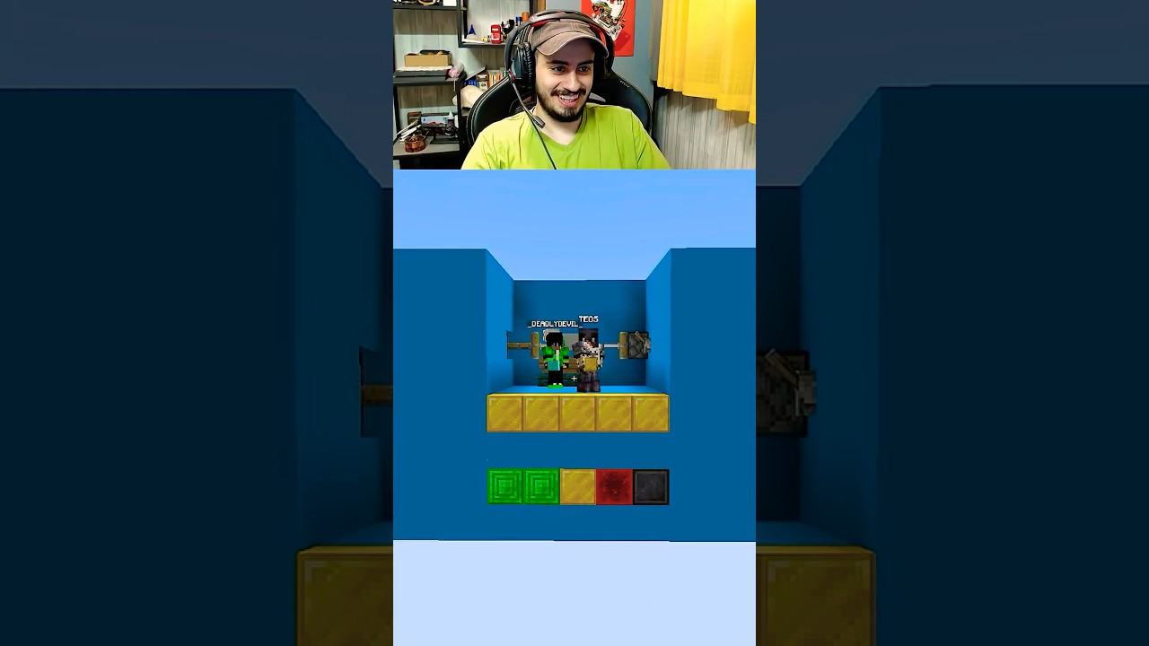شکستن رکورد به صورت دو نفره🤣| چالش حدس ترتیب #ماینکرافت #گیمینگ