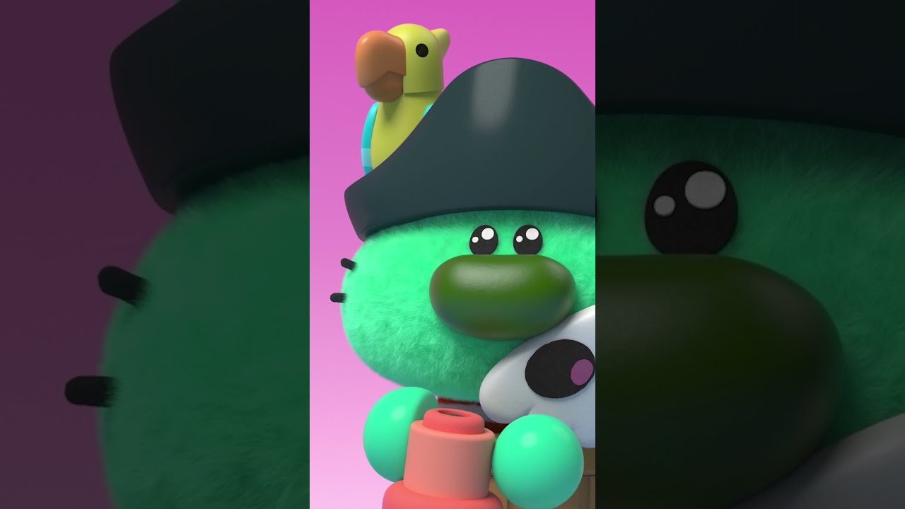 پوستر جستجوی گنج 🔍 انیمیشن و آهنگ‌های کودکانه جدید Oggy Oggy...