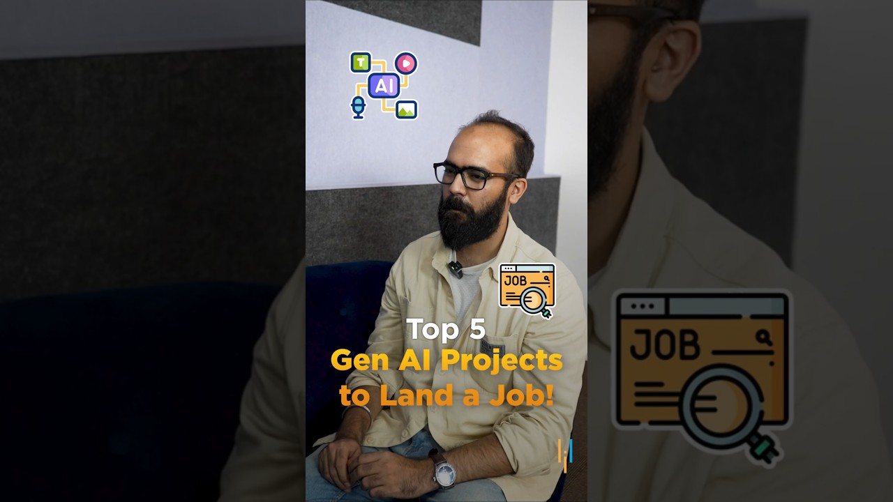 پوستر 🔥 پروژه‌های برتر ژن هوش مصنوعی برای یافتن شغل! کوتاه...
