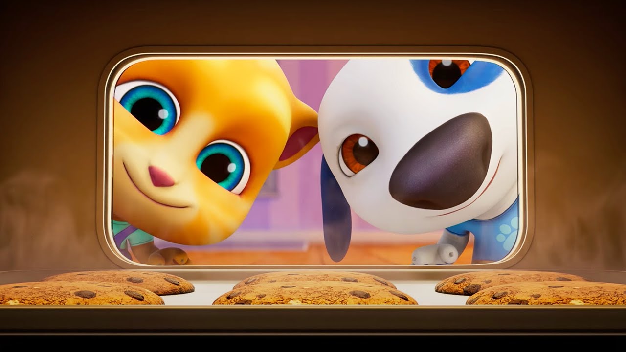 پوستر گپ زدن تام - کوکی‌ها وحشی‌مغز حیوانات باغ‌وحش فصل ۱ کارتون...