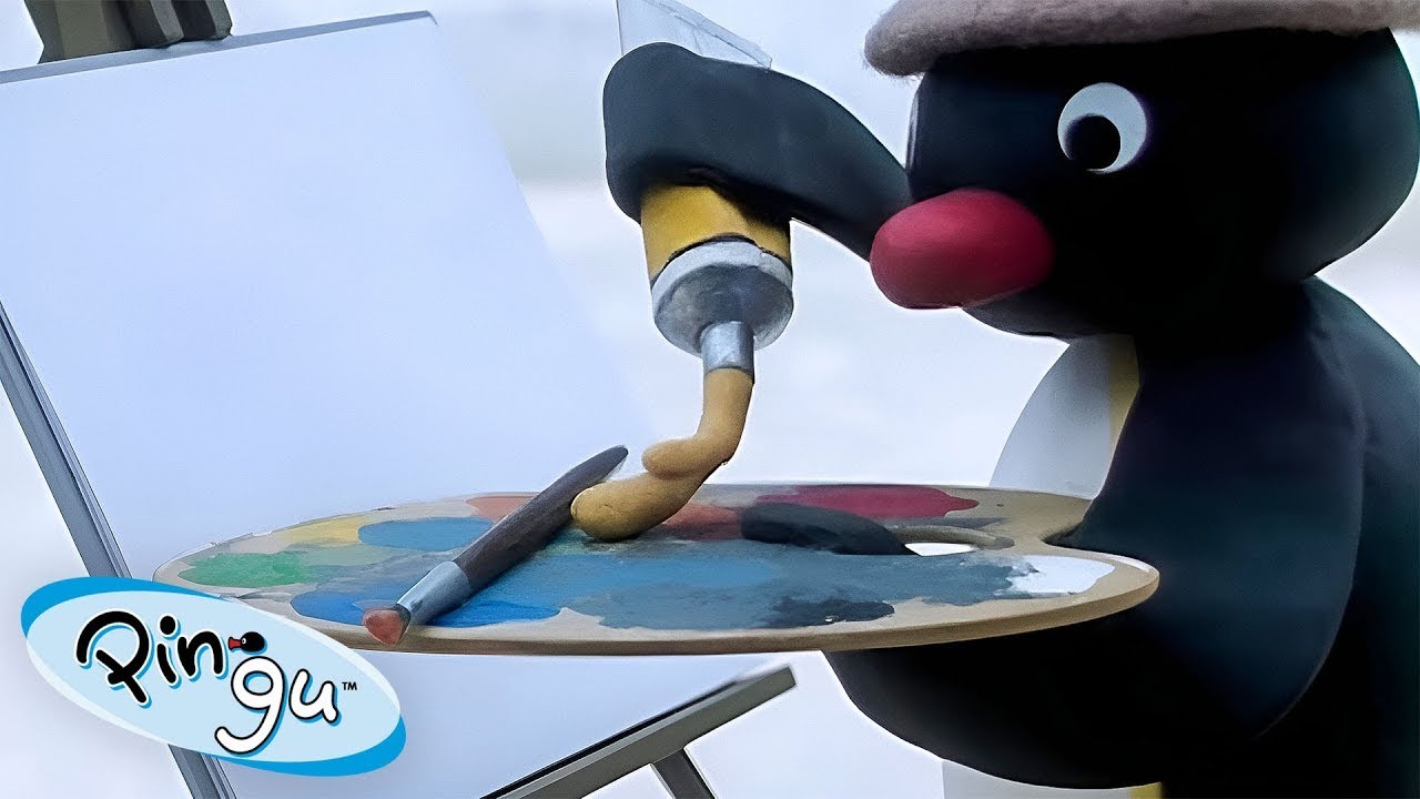 نقاشی پینگو! 🐧 | پینگو - کانال رسمی | کارتون برای کودکان