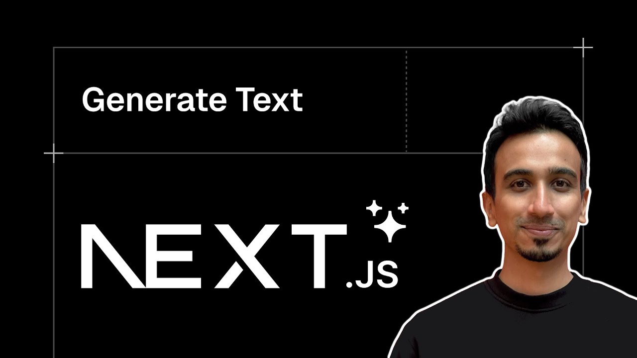 پوستر آموزش SDK هوش مصنوعی Next.js - قسمت ۳ - تولید متن
