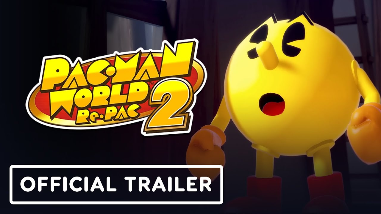 پوستر مقایسه گرافیکی رسمی بازی Pac-Man World 2 Re-Pac