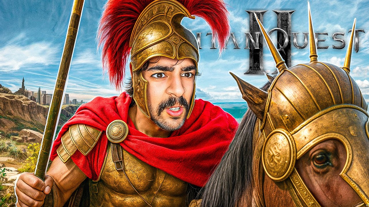 پوستر بازگشت حمله‌ی بزرگ مالاکای به یونان! ⚔️🔥 تایتان کوئست II