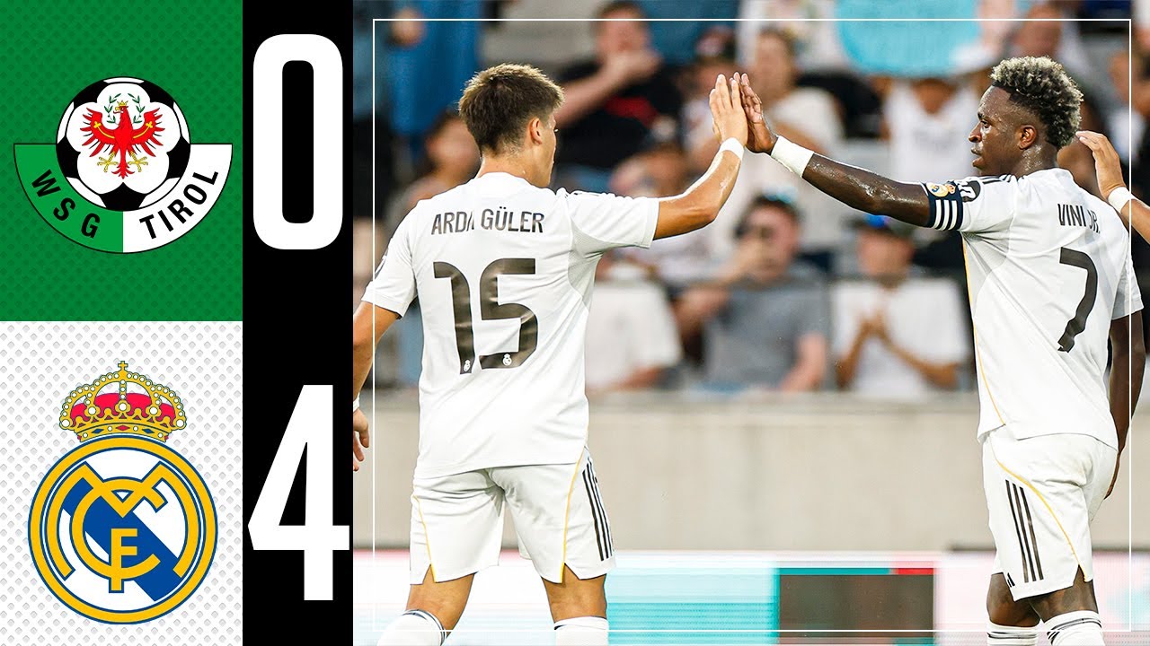 پوستر بروزرسانی‌ها تیم فوتبال WSG تیروئل 0-4 رئال مادرید فصل پیش...