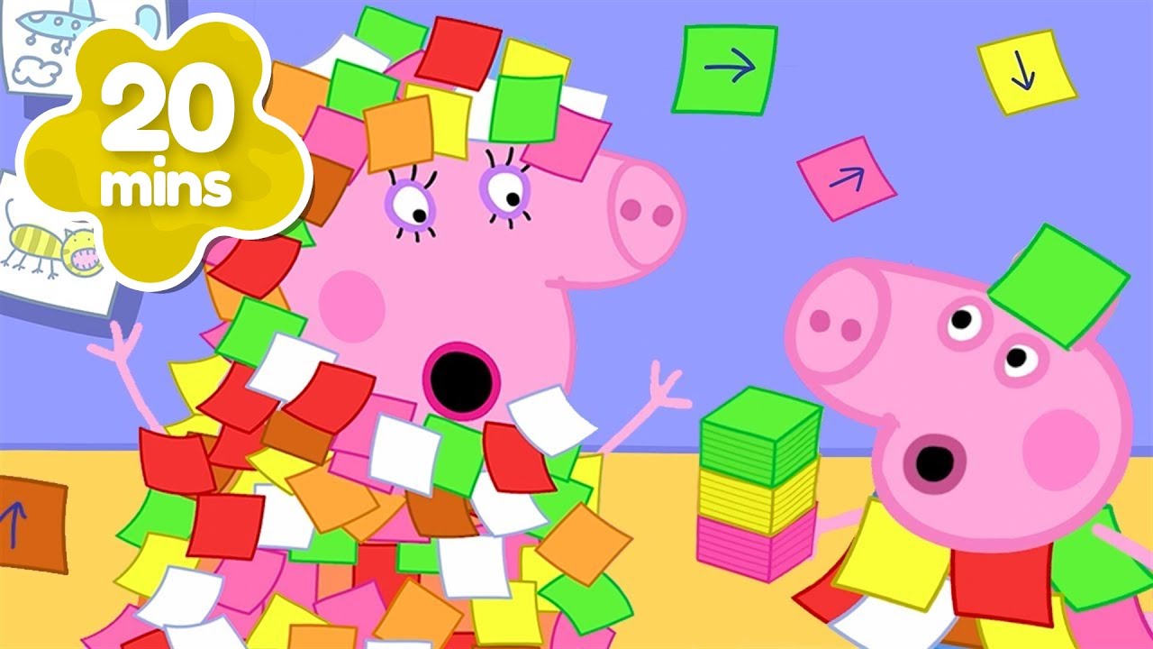 پوستر آشفتگی برگه‌های چسبنده! 📝 چالش خنده‌دار بدون خنده 😂🖇️...