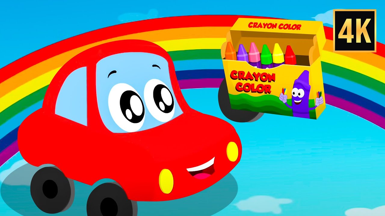 پوستر آموزش رنگ‌های مداد برای کودکان ویدیوهای آموزشی و آهنگ‌های...