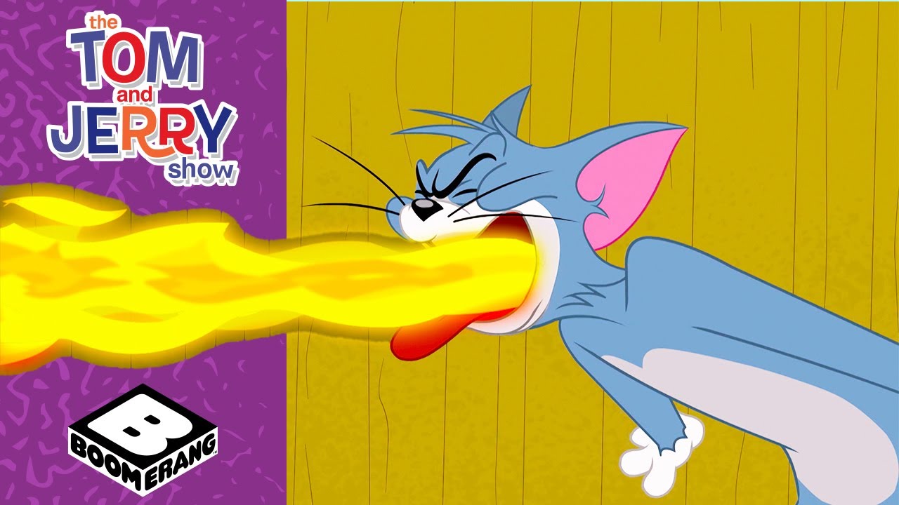 پوستر تام کوچک شده؟! جری بزرگتر از همیشه! تام و جری بومرنگ...