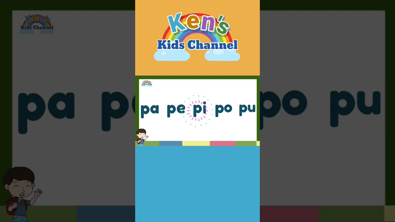 پوستر Magsanay Magbasa pa pe pi po pu learntoread phonicslesson...
