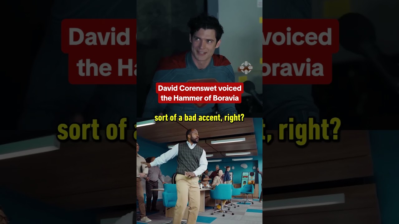 پوستر حقیقت جالب دیوید کورنسوت صدای چکش بوراویا را انجام داد!...