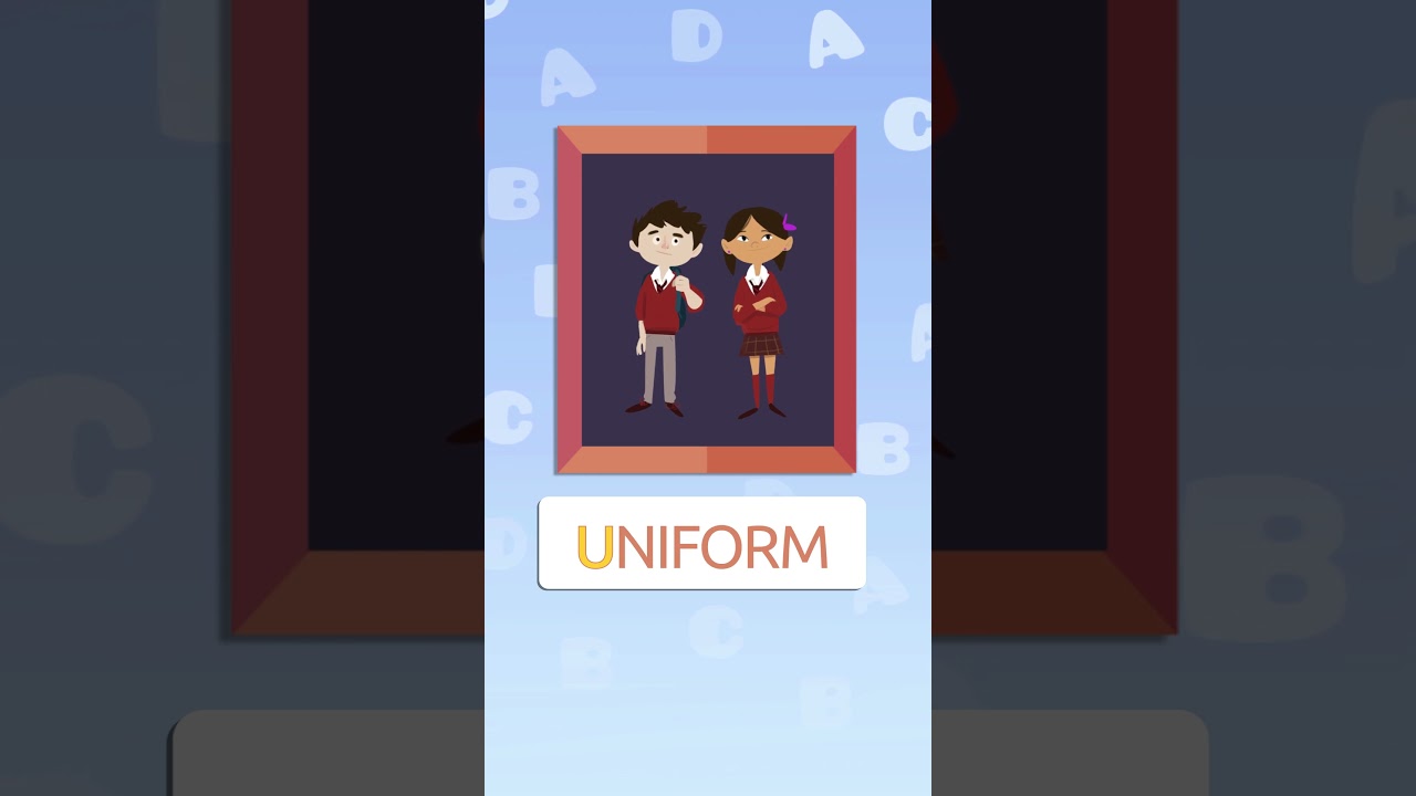 پوستر 🔤 کلماتی که با حرف U شروع می‌شوند چیست؟