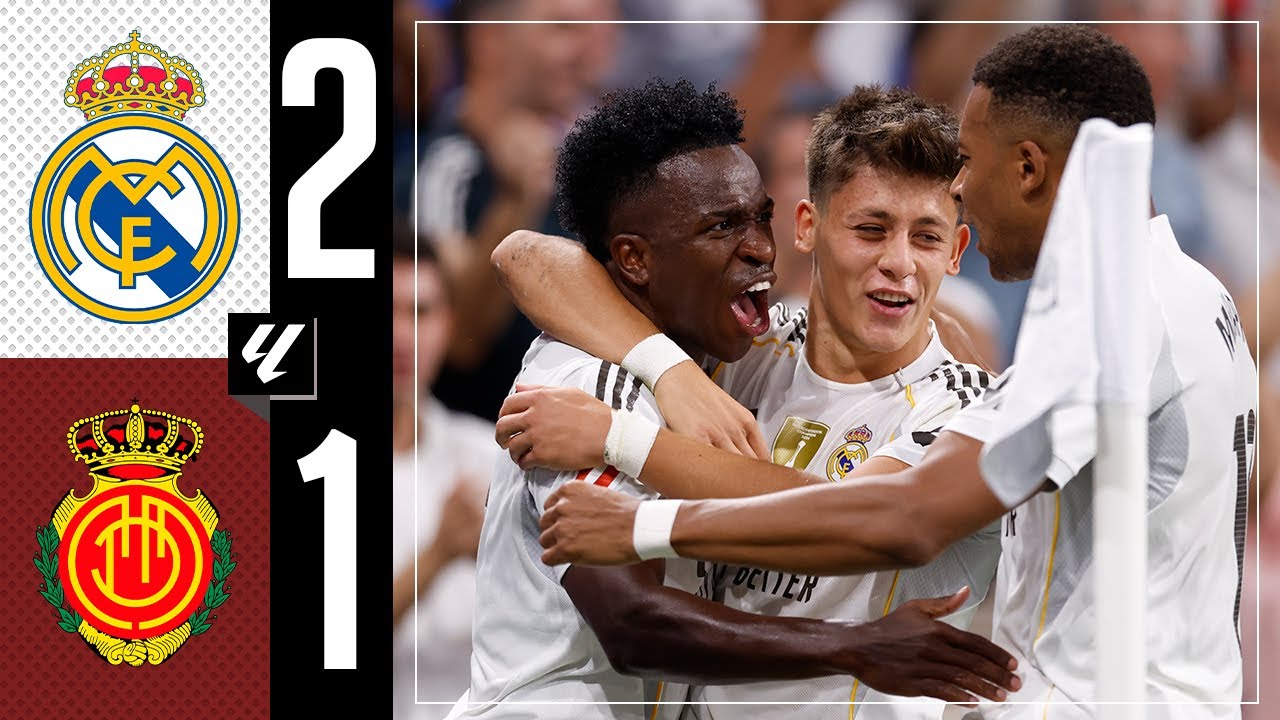 پوستر لحظات برتر رئال مادرید ۲-۱ آ اس مالاگا لالیگا